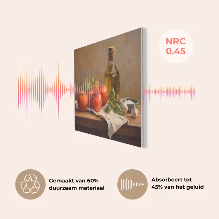 Tomaten - Olijfolie - Stilleven PET vilt klein -USP_NL