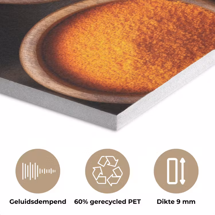 Bakjes - Hout - Kruiden - Kleurrijk PET vilt klein -closeup_NL