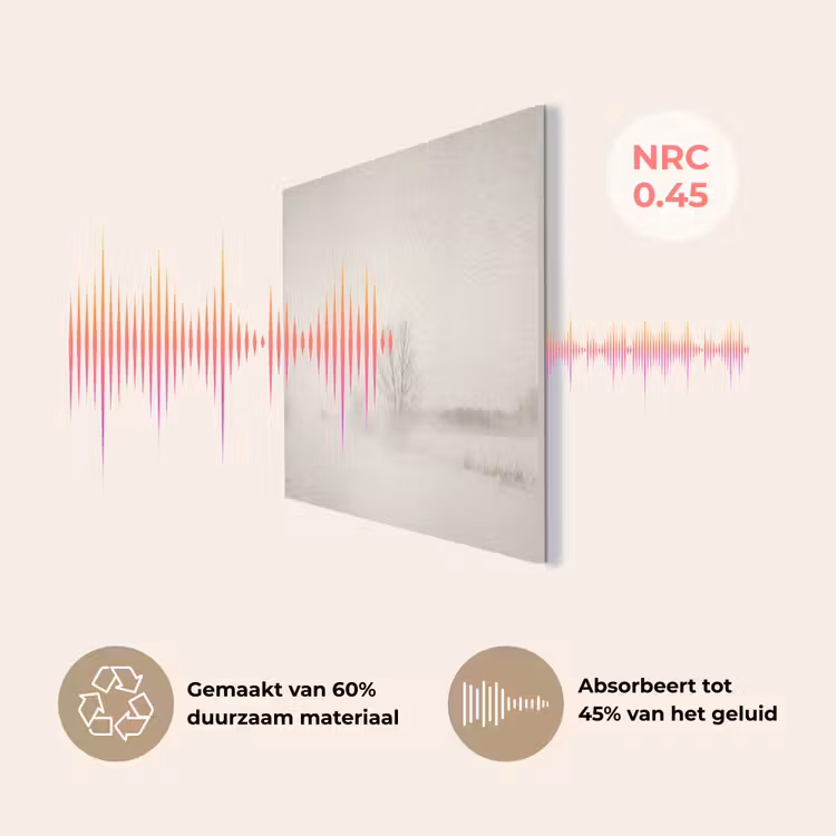 Boom - Mist - Sneeuw - Winter - Minimalistisch PET vilt klein -USP_NL