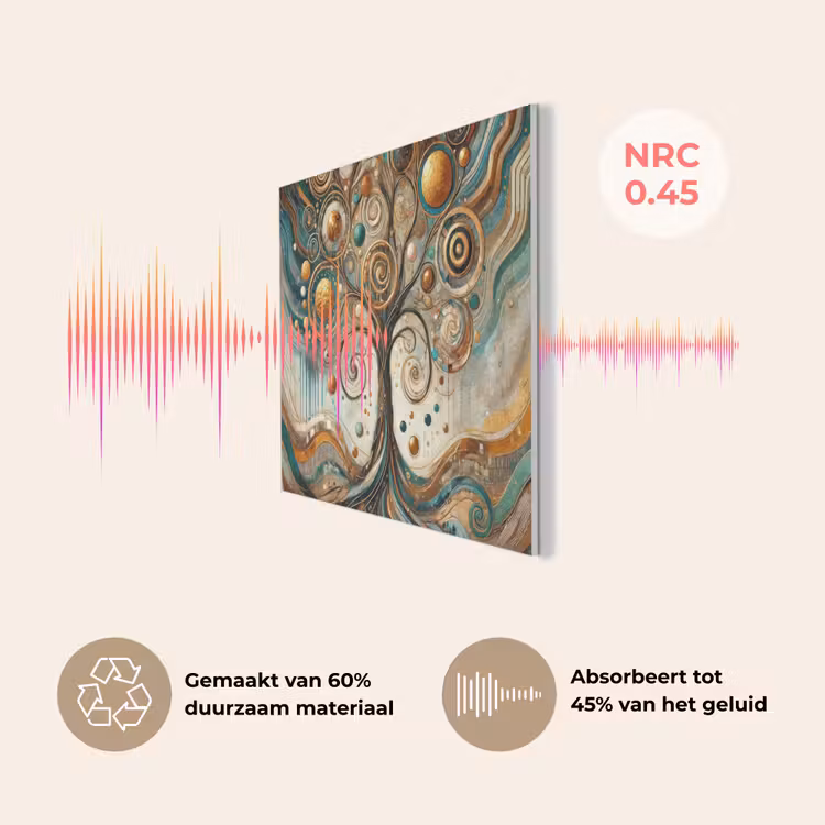Levensboom - Boom - Abstract - Modern PET vilt klein -USP_NL