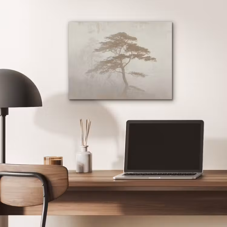 Boom - Oosterse stijl - Landschap PET vilt klein -sfeer5