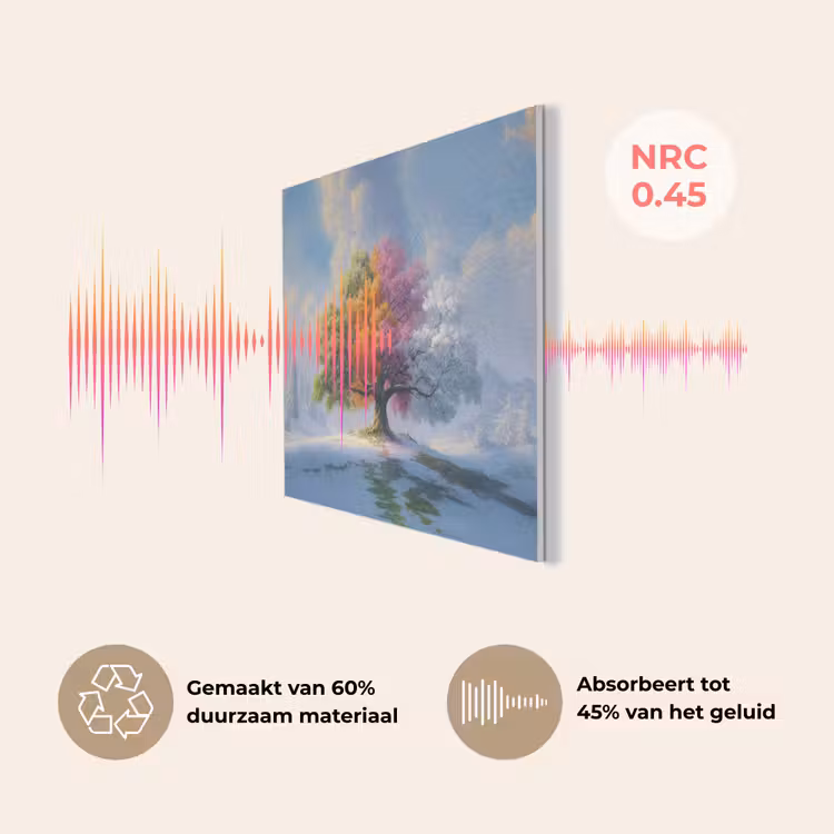 Boom - Seizoenen - Winter - Landschap PET vilt klein -USP_NL