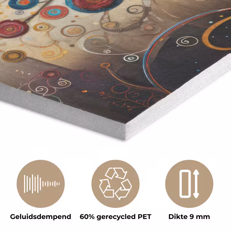 Boom - Tree of life - Kleur PET vilt klein -closeup_NL