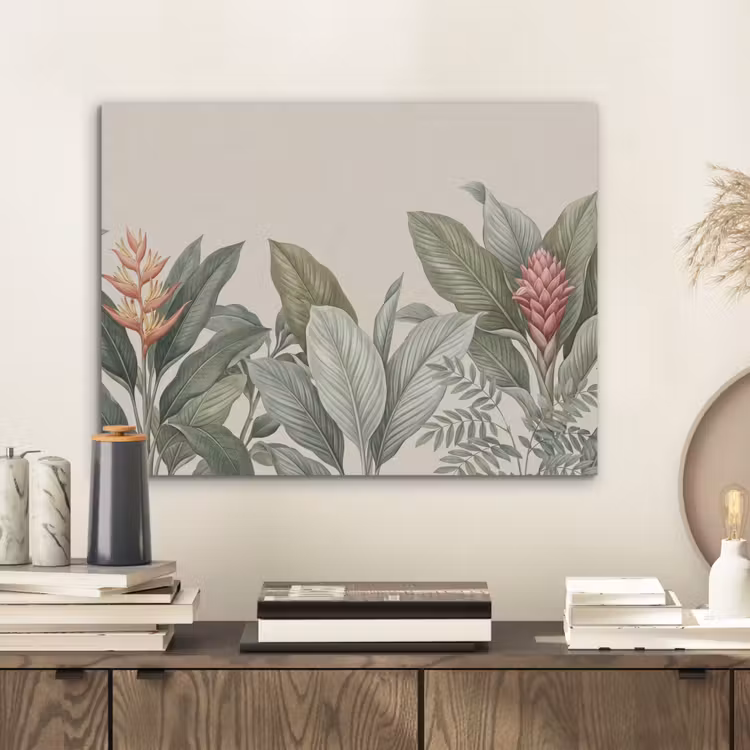 Tropisch - Planten - Modern - Groen PET vilt klein -sfeer1