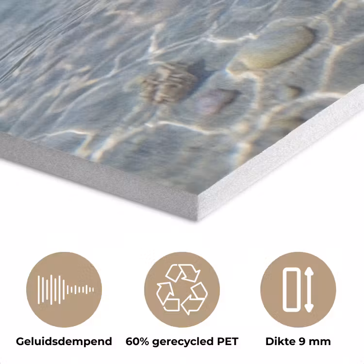 Tropisch - Badeend - geel PET vilt klein -closeup_NL