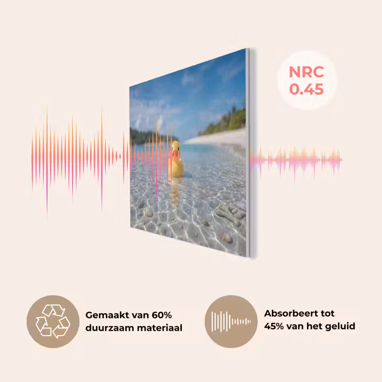 Tropisch - Badeend - geel PET vilt klein -USP_NL