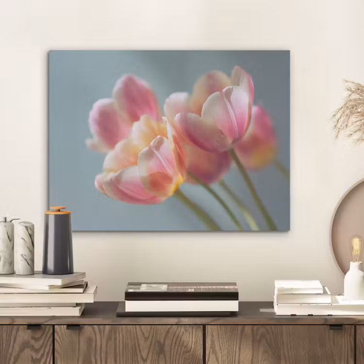 Tulpen - Roze - Stelen PET vilt klein -sfeer1
