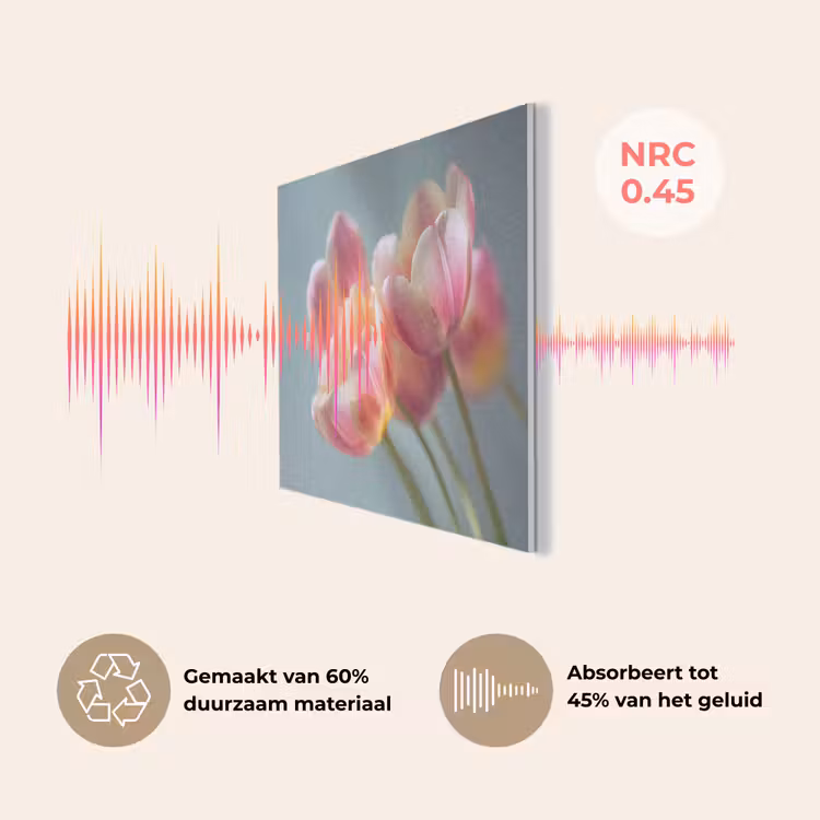 Tulpen - Roze - Stelen PET vilt klein -USP_NL