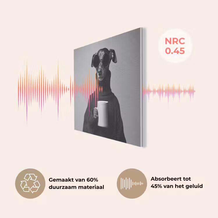 Coltrui - Hond - Bril - Mok PET vilt klein -USP_NL