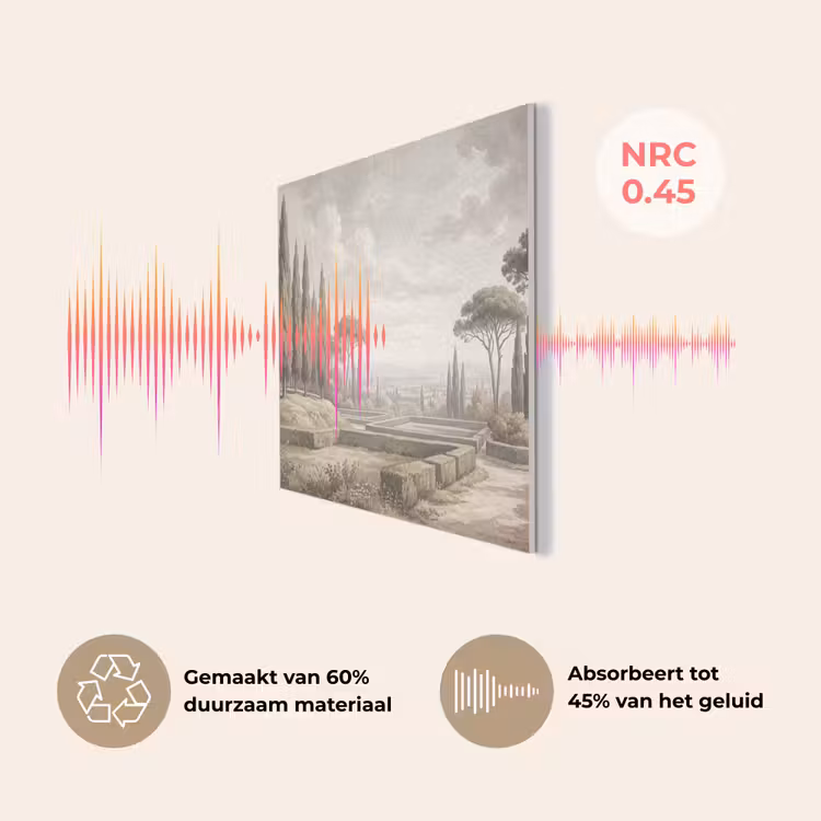 Vallei - Tuin - Natuur - Groen PET vilt klein -USP_NL