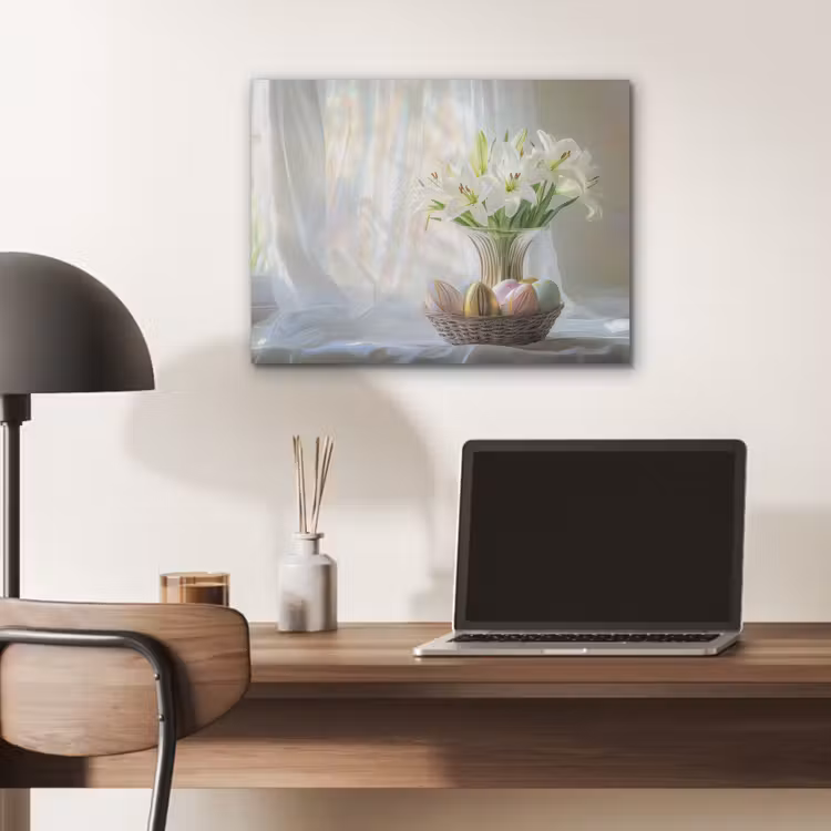Vaas - Eieren - Bloemen PET vilt klein -sfeer5