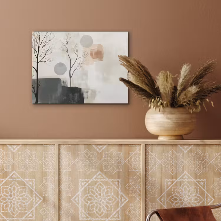 Wabi sabi - Beige - Plant PET vilt klein -sfeer4