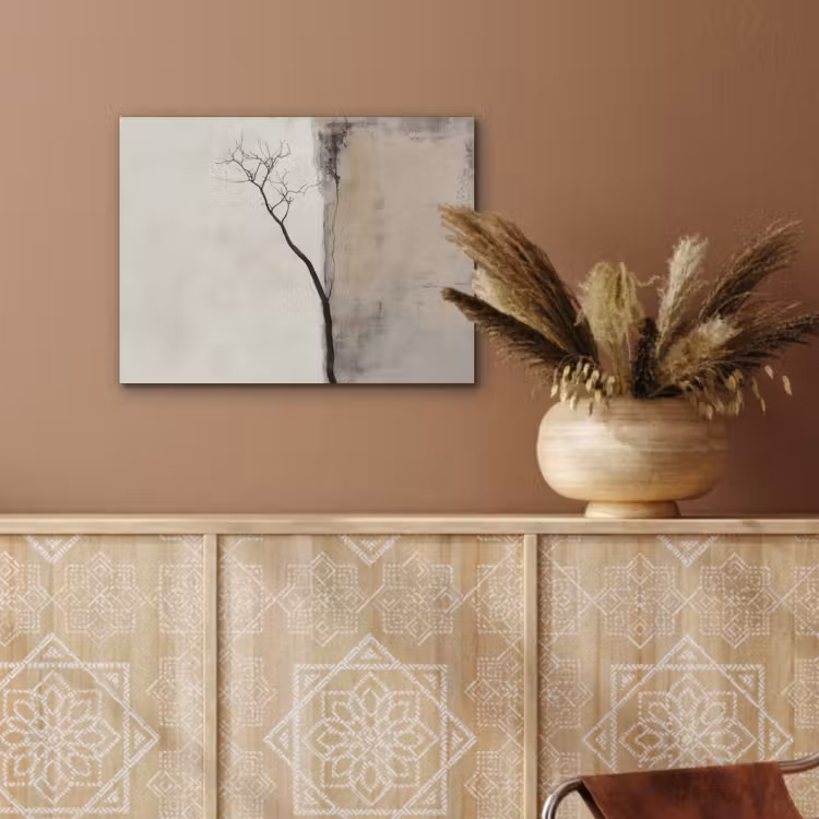 Wabi sabi - Plant - Beige PET vilt klein -sfeer4