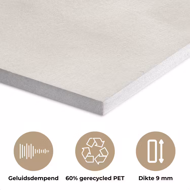 Wabi sabi - Plant - Beige PET vilt klein -closeup_NL