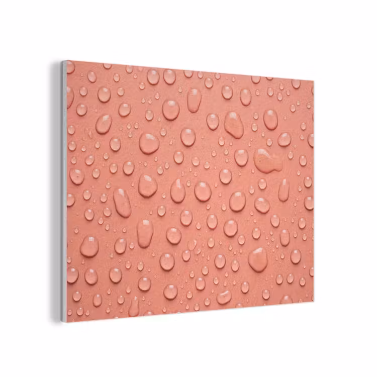 Water - Druppels - Roze PET vilt klein -3d