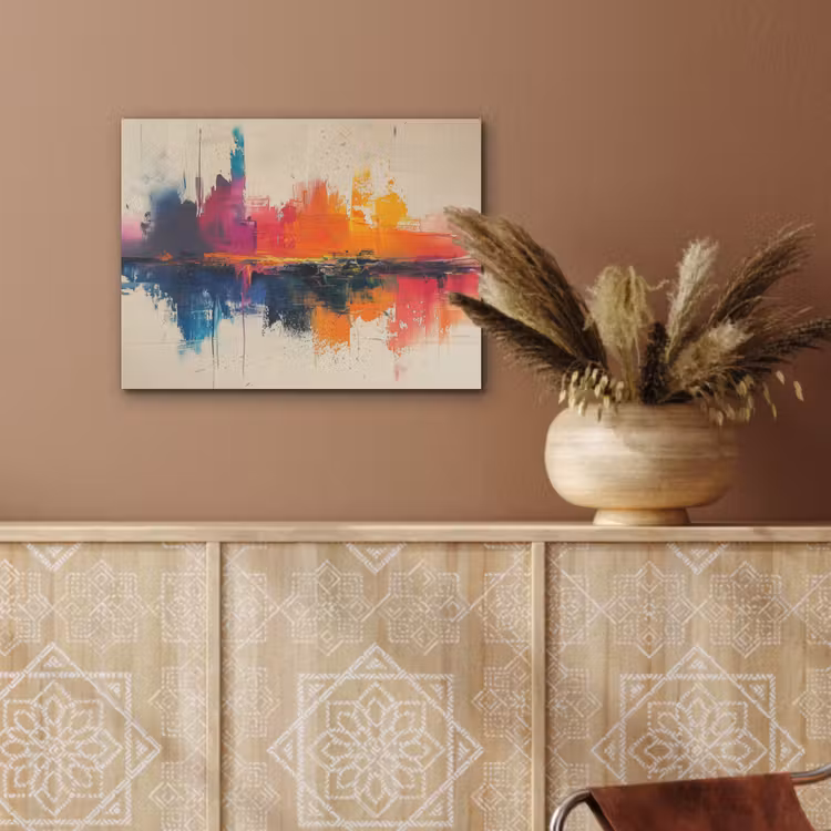 Watercolor - Kunst - Modern PET vilt klein -sfeer4