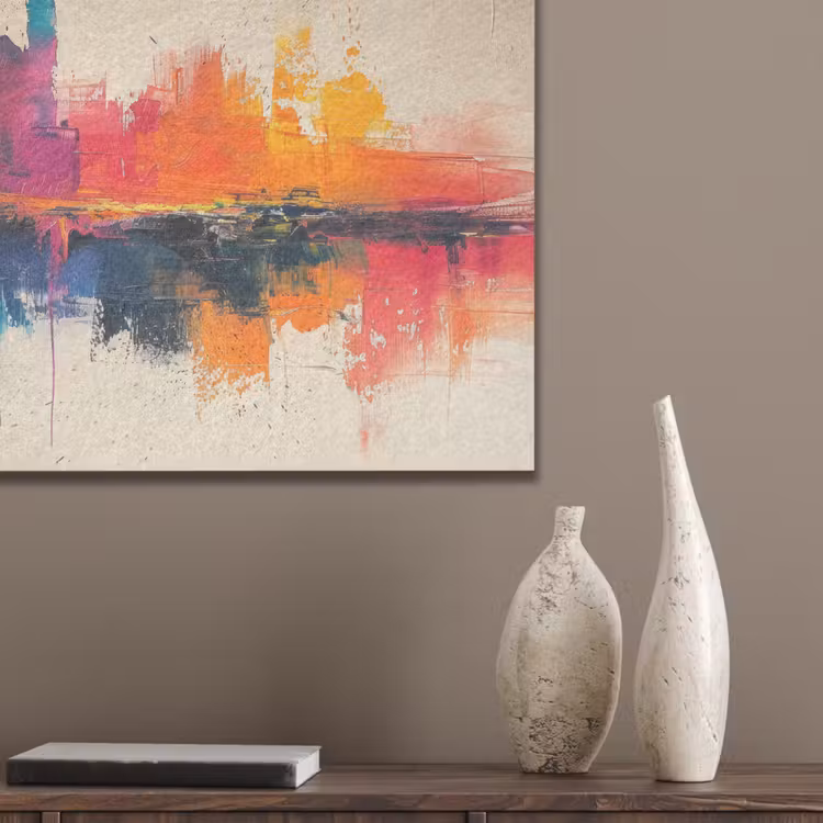 Watercolor - Kunst - Modern PET vilt klein -sfeer6_closeup