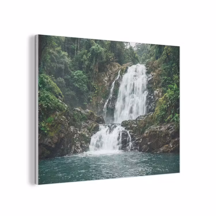 Waterfall - Forest - Nature - Greenkhgyguyg PET vilt klein -3d