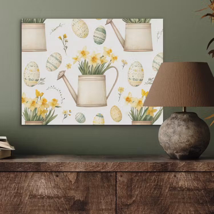 Gieter - Bloemen - Eieren PET vilt klein -sfeer2