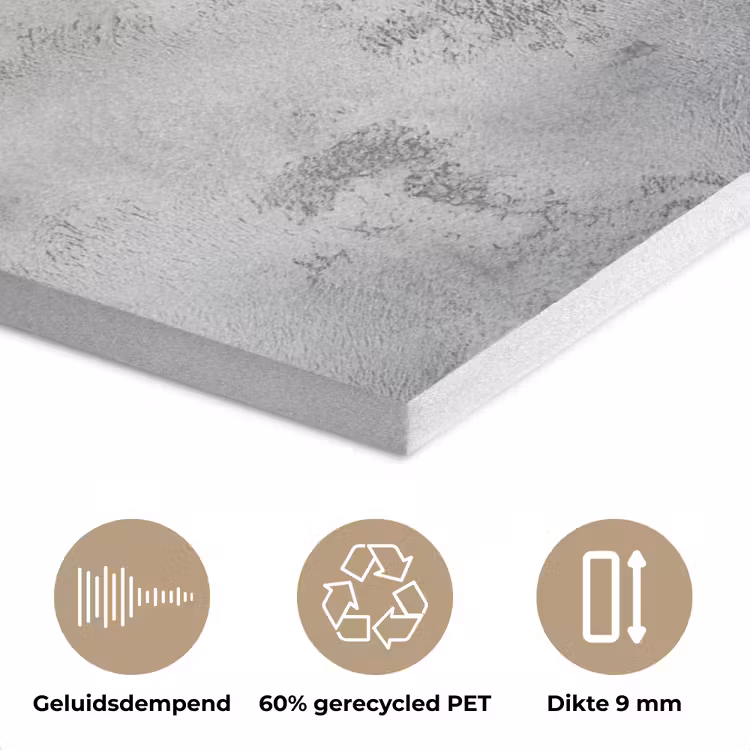 Winter - Kerst - Beton - Dennenappels PET vilt klein -closeup_NL