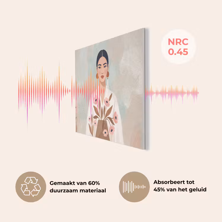 Vrouw - Kimono - Pastel PET vilt klein -USP_NL