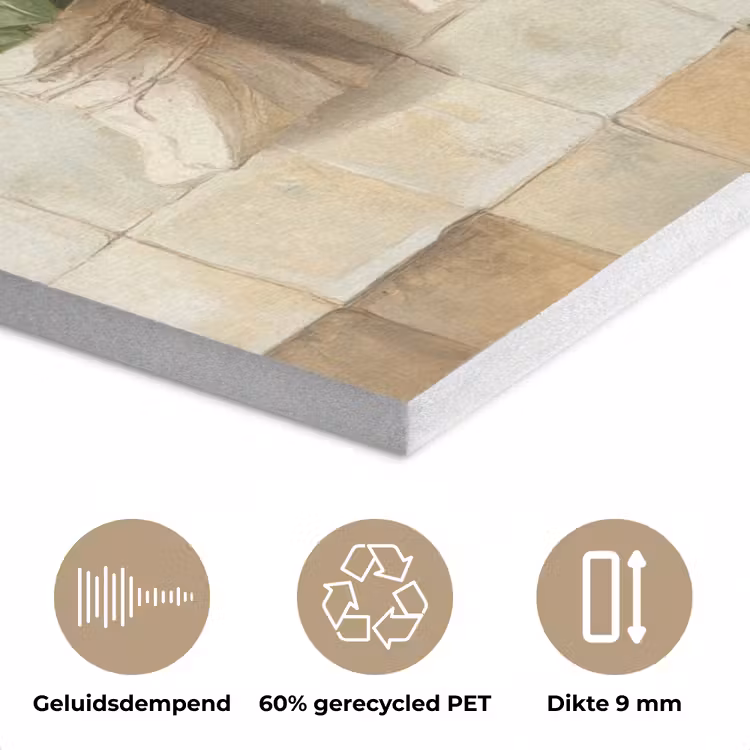 Hout - Keukengerei - Stilleven - Tegels PET vilt klein -closeup_NL