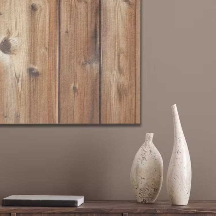 Hout - Planken - Bruin PET vilt middel -sfeer6_closeup