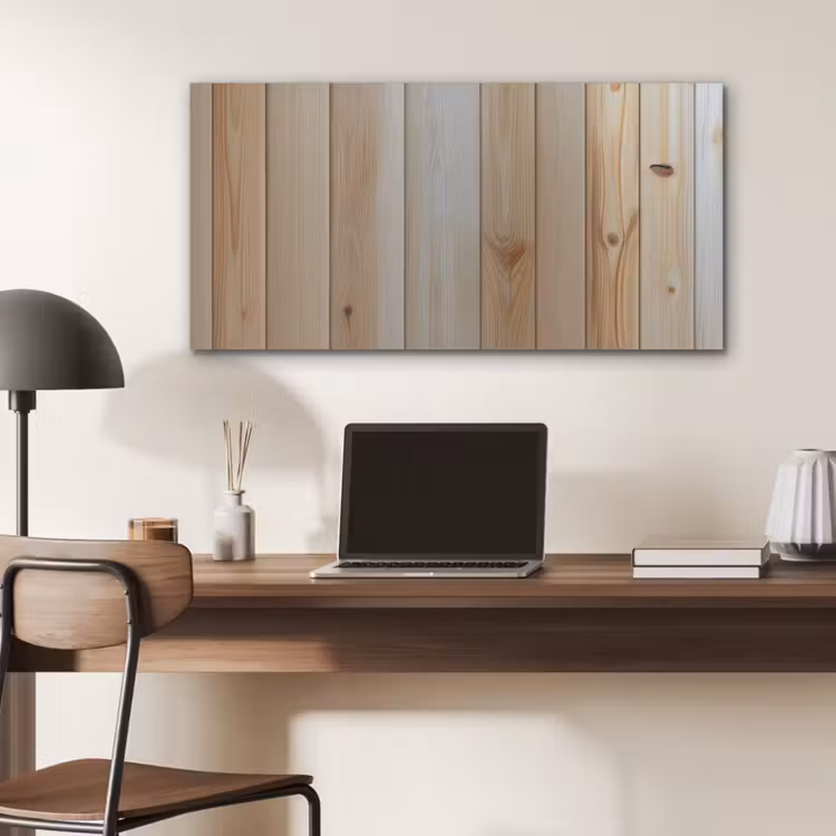 Hout - Planken - Licht PET vilt middel -sfeer5