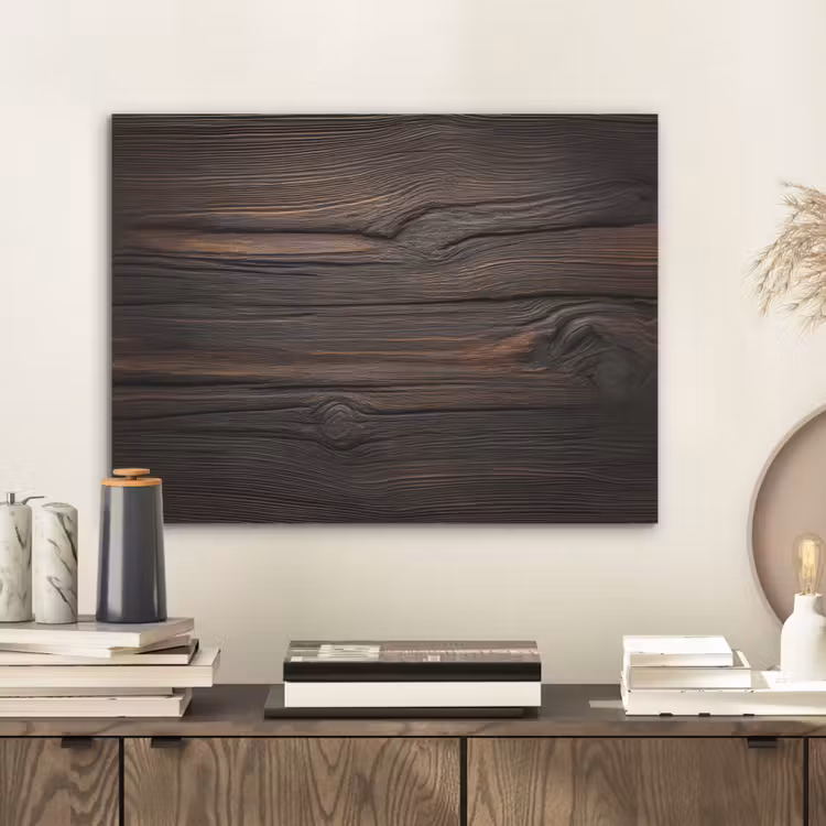 Hout - Grillige nerven PET vilt klein -sfeer1