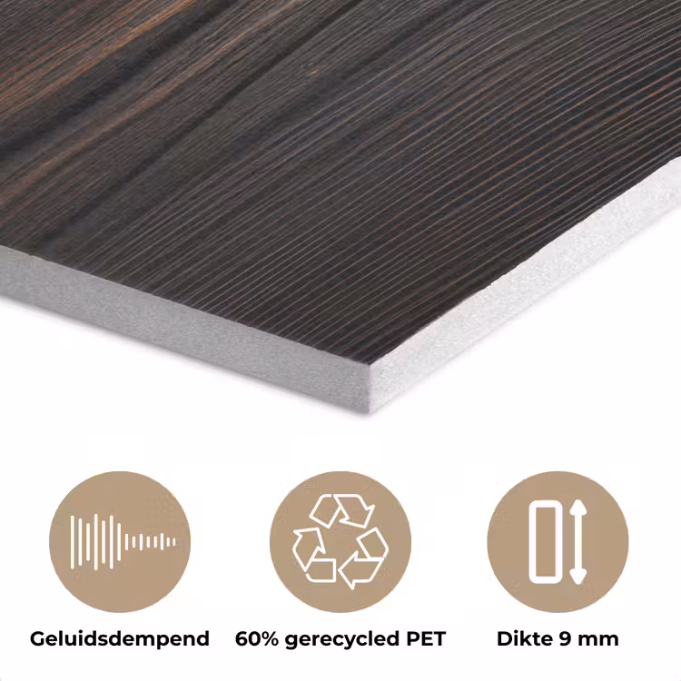 Hout - Grillige nerven PET vilt klein -closeup_NL