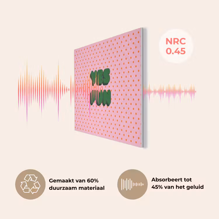Yes fun - Groen - Roze - Stippen PET vilt klein -USP_NL