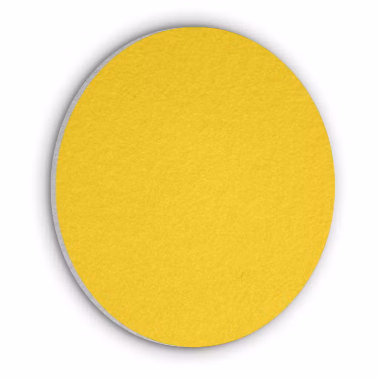 Antique - Gold - Geel Akoestische PET Vilt - Rond klein 838 -3d