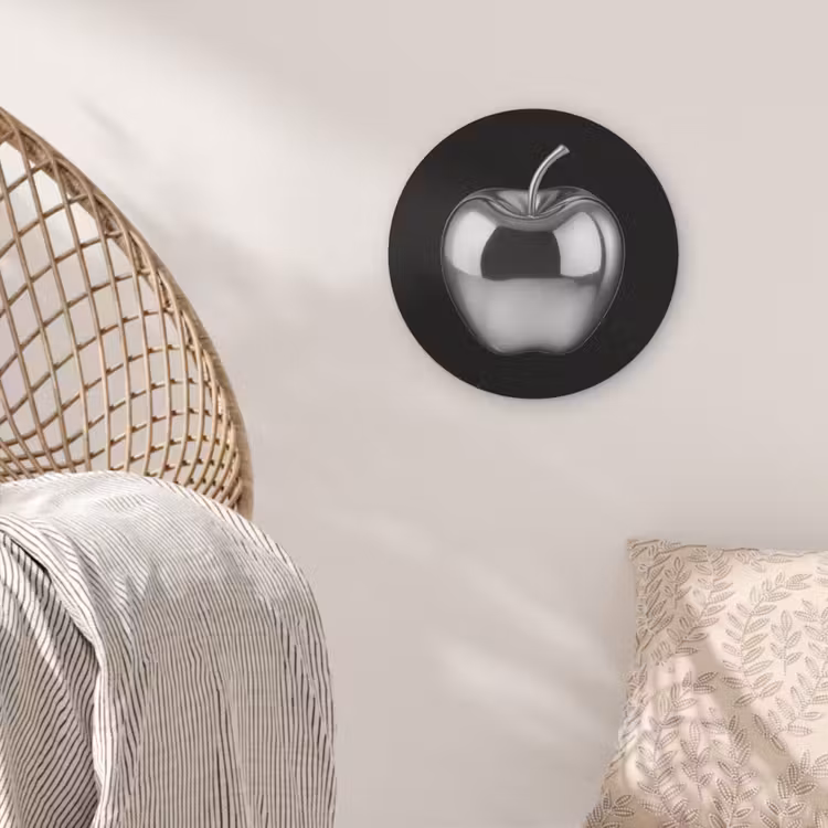 Appel - Metallic - Symmetrisch Akoestische PET Vilt - Rond klein -sfeer4