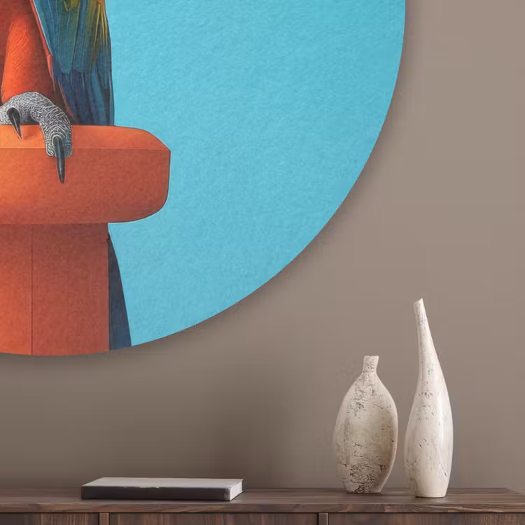 Ara - Koksmuts - Sokkel - Grappig Akoestische PET Vilt - Rond klein -sfeer5_closeup