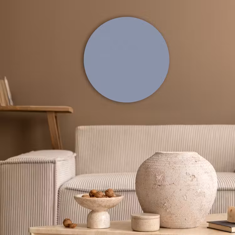 Canary - Champ - Blauw Akoestische PET Vilt - Rond klein 838 -sfeer1