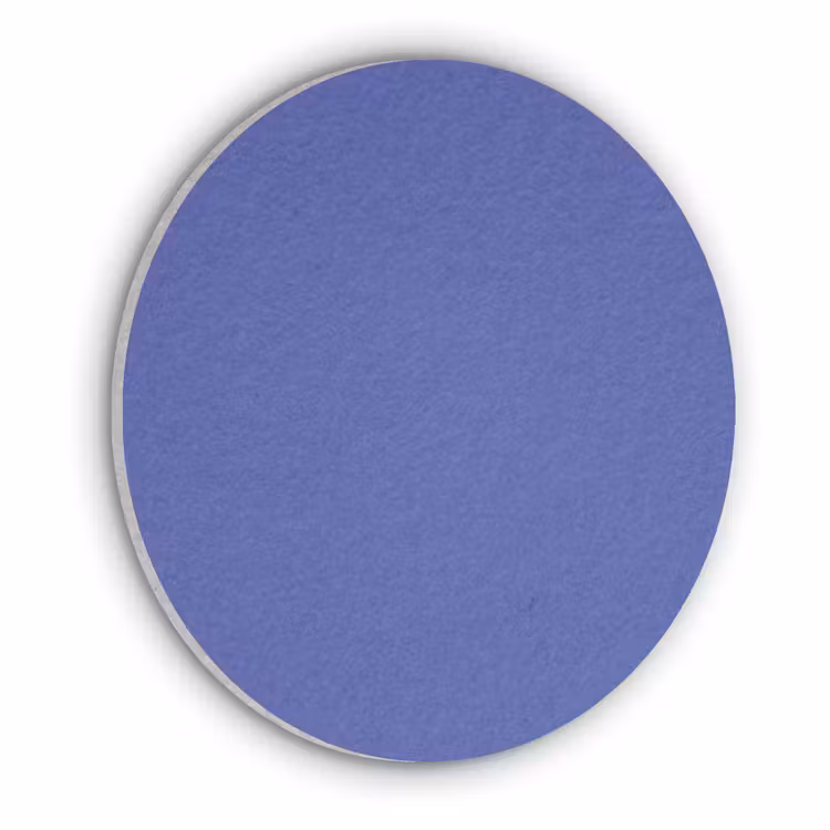 Chinese - Blue - Blauw Akoestische PET Vilt - Rond klein 838 -3d