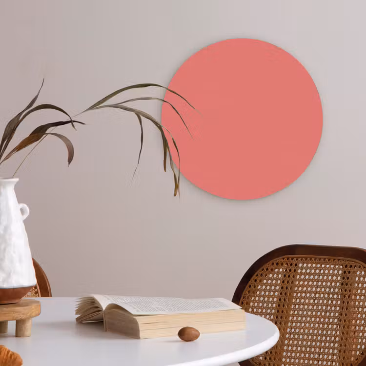 Coral - Punch - Koraal Akoestische PET Vilt - Rond klein 838 -sfeer3