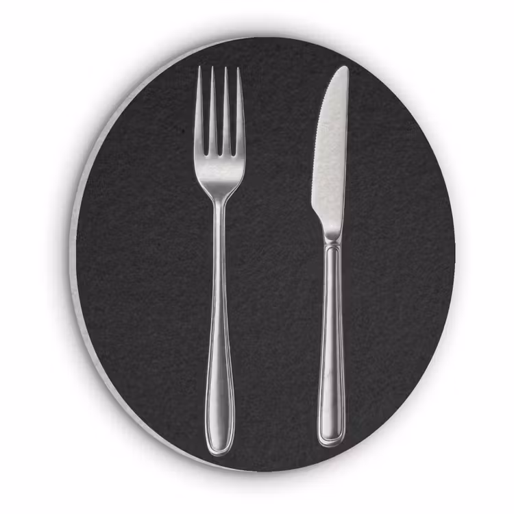 Bestek - Klassiek - Elegant Akoestische PET Vilt - Rond klein -3d