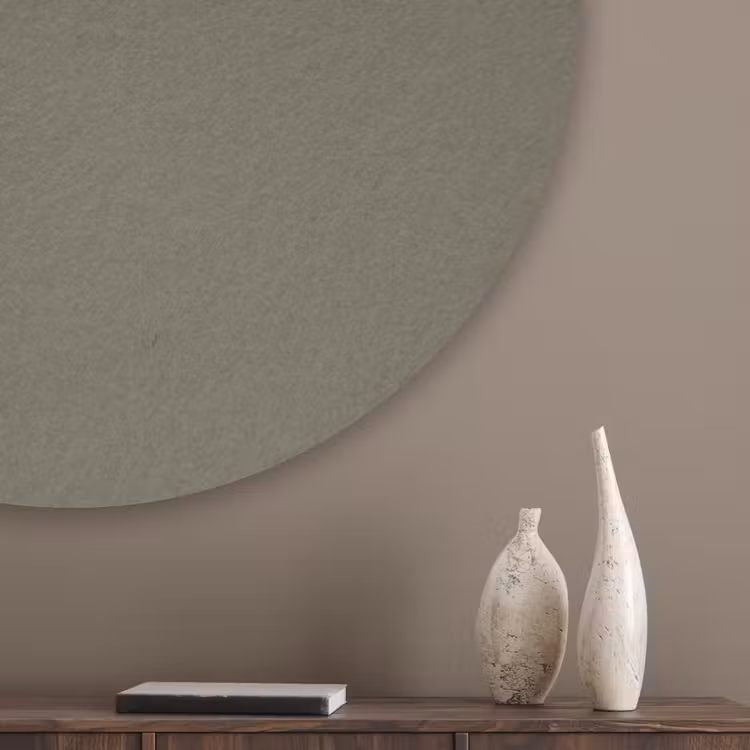 Deep - Khaki - Groen Akoestische PET Vilt - Rond klein 838 -sfeer5_closeup