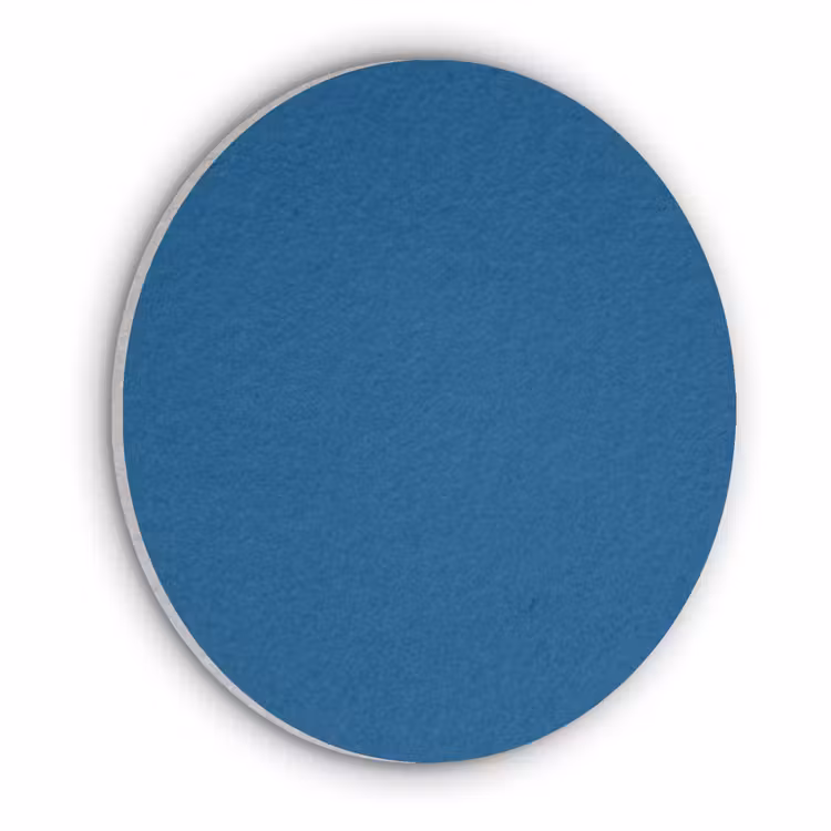 Free - Groove - Blauw Akoestische PET Vilt - Rond klein 838 -3d