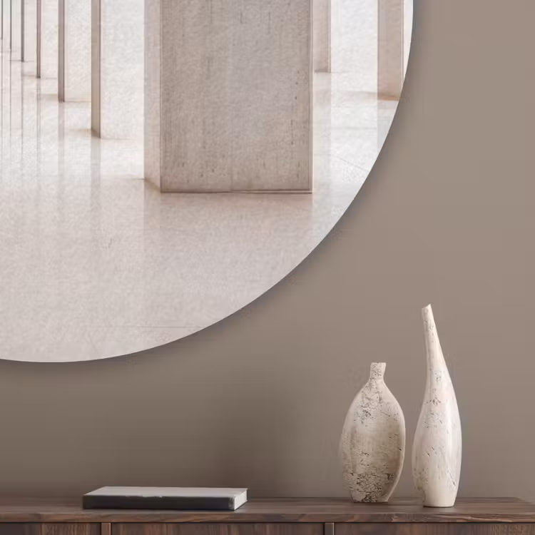 Hal - Bogen - Symmetrisch - Modern Akoestische PET Vilt - Rond klein -sfeer5_closeup