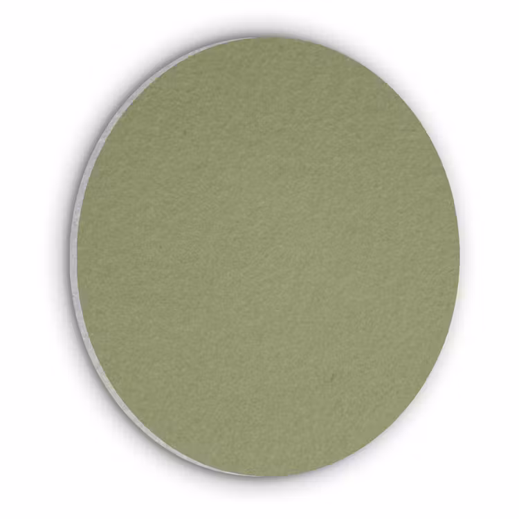 Herbal - Matcha - Groen Akoestische PET Vilt - Rond klein 838 -3d