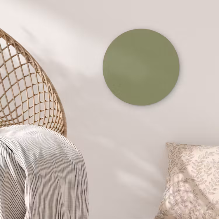 Herbal - Matcha - Groen Akoestische PET Vilt - Rond klein 838 -sfeer4