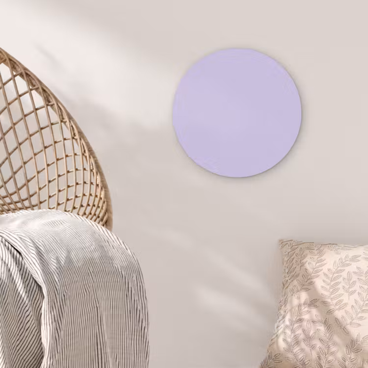 Light - Orchid - Paars Akoestische PET Vilt - Rond klein 838 -sfeer4