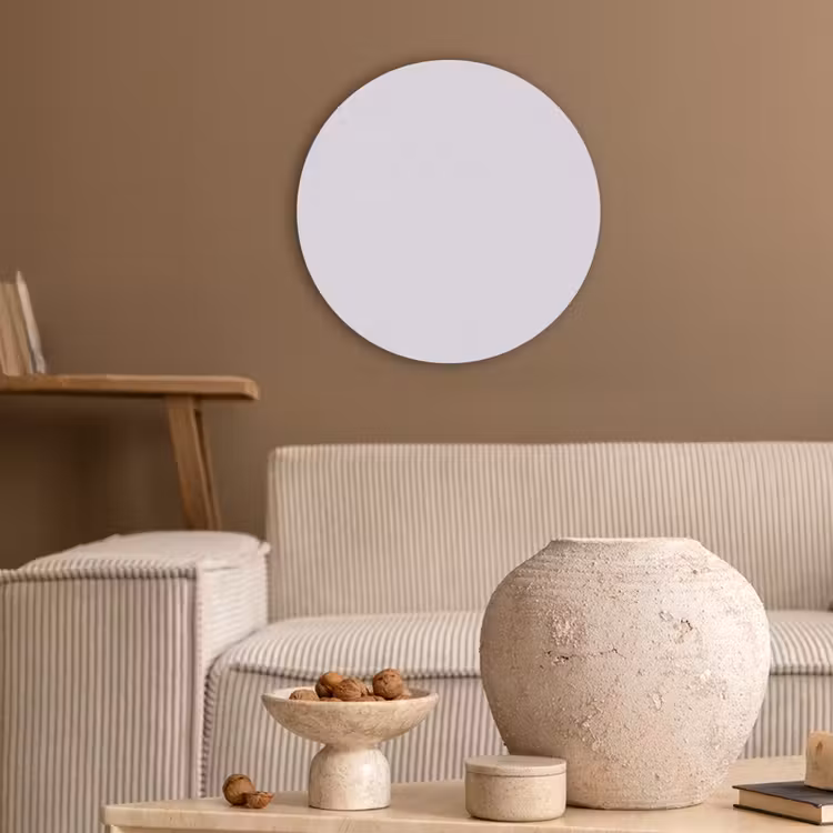 Lilac - Luxe - Paars Akoestische PET Vilt - Rond klein 838 -sfeer1