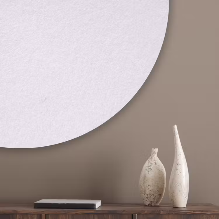 Lilac - Luxe - Paars Akoestische PET Vilt - Rond klein 838 -sfeer5_closeup