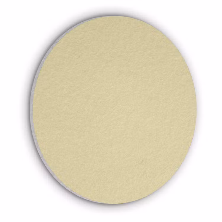 Mellow - Touch - Geel Akoestische PET Vilt - Rond klein 838 -3d
