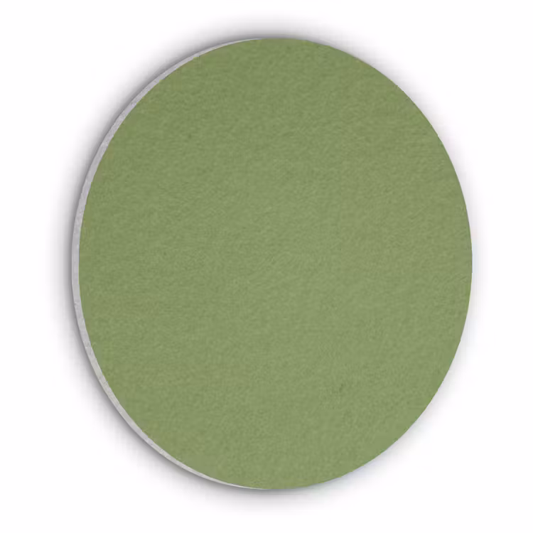 Moss - Green - Groen Akoestische PET Vilt - Rond klein 838 -3d