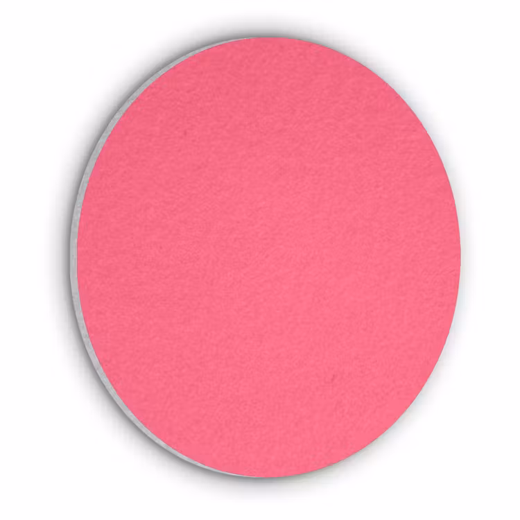 Neon - Flamingo - Roze Akoestische PET Vilt - Rond klein 838 -3d