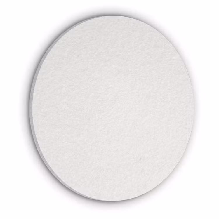 Pure - Alabaster - Wit Akoestische PET Vilt - Rond klein 838 -3d